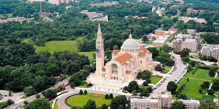 The Basilica of the National Shrine of the Immaculate Conception